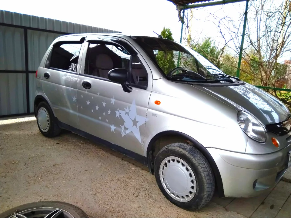 Daewoo Matiz — Накладки на колёсные арки · 4 × 150 см